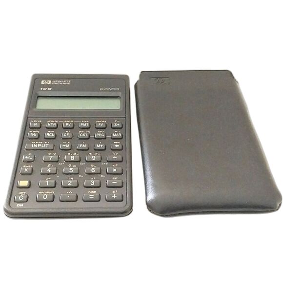 Hewlett Packard HP-10B Business Calculator With Case And Manual #1251 - Picture 4 of 9